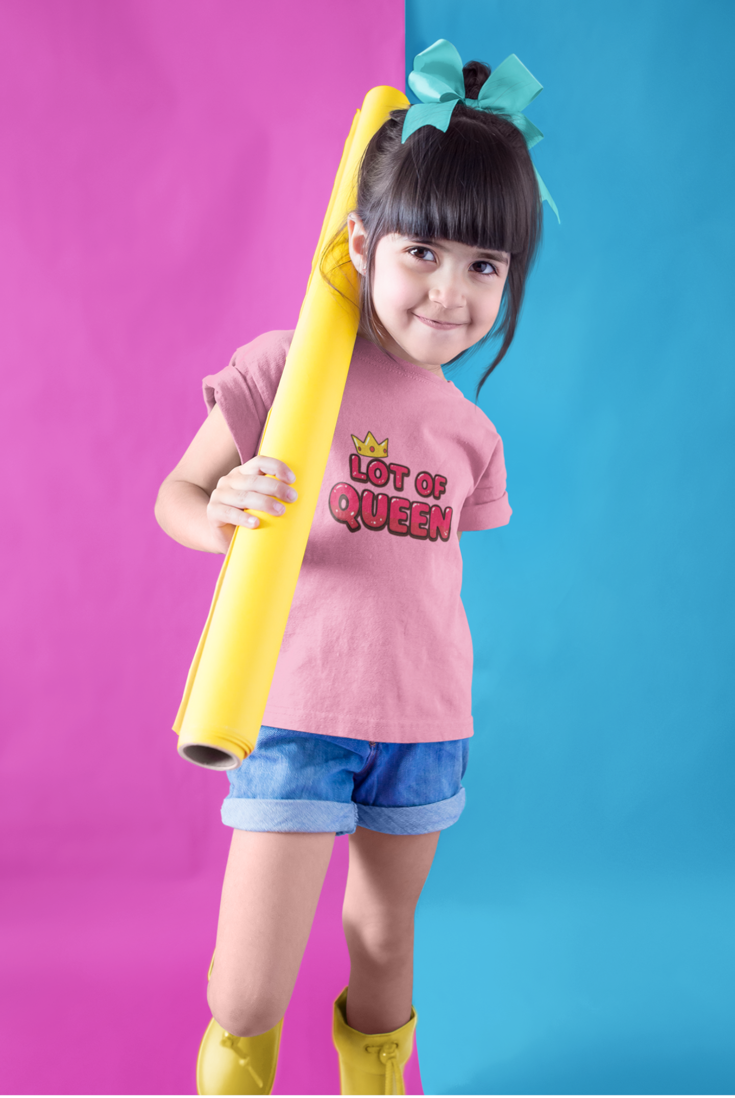 Lot of Queen Girls’ T-Shirt – Rule the Playground in Style