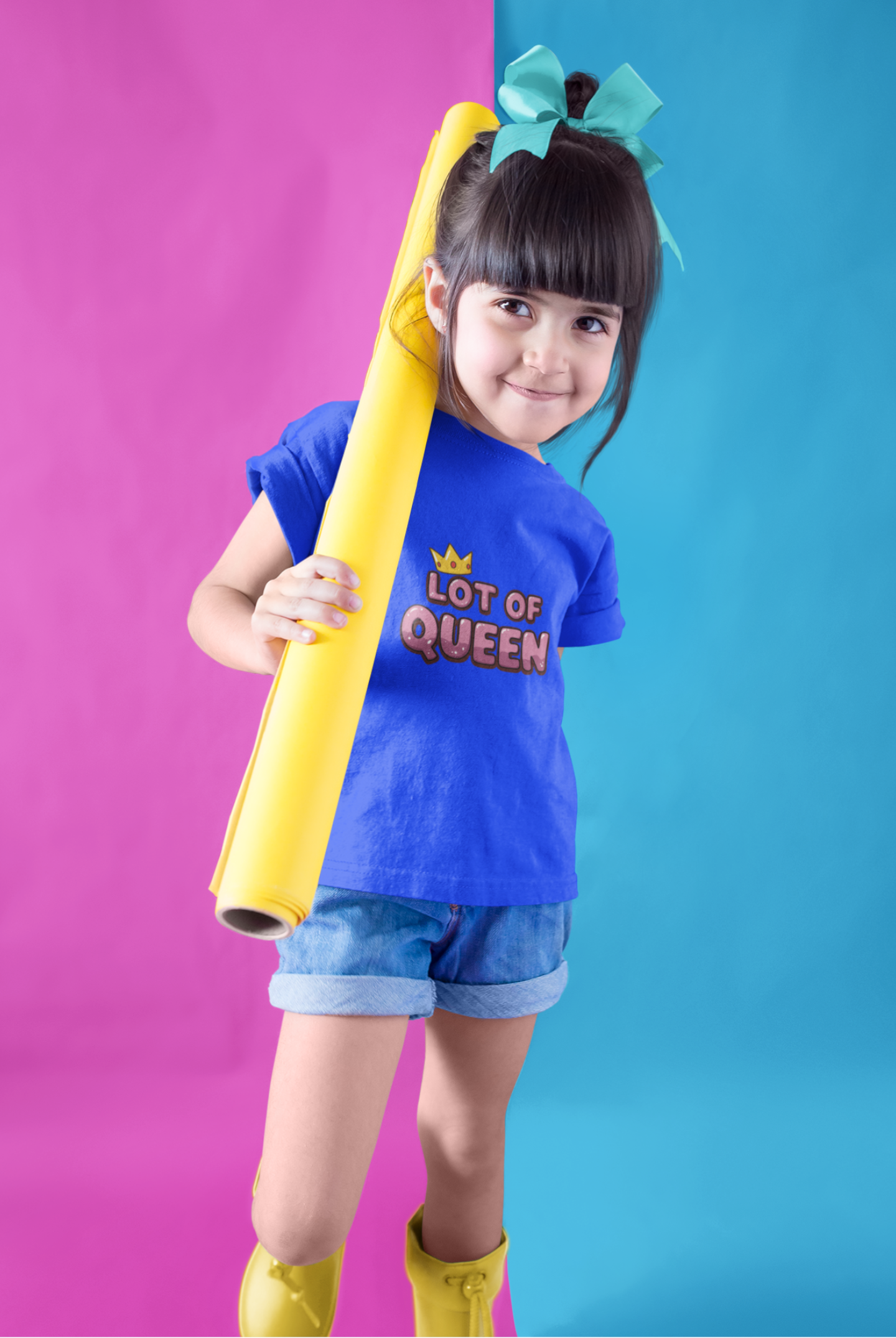 Lot of Queen Girls’ T-Shirt – Rule the Playground in Style