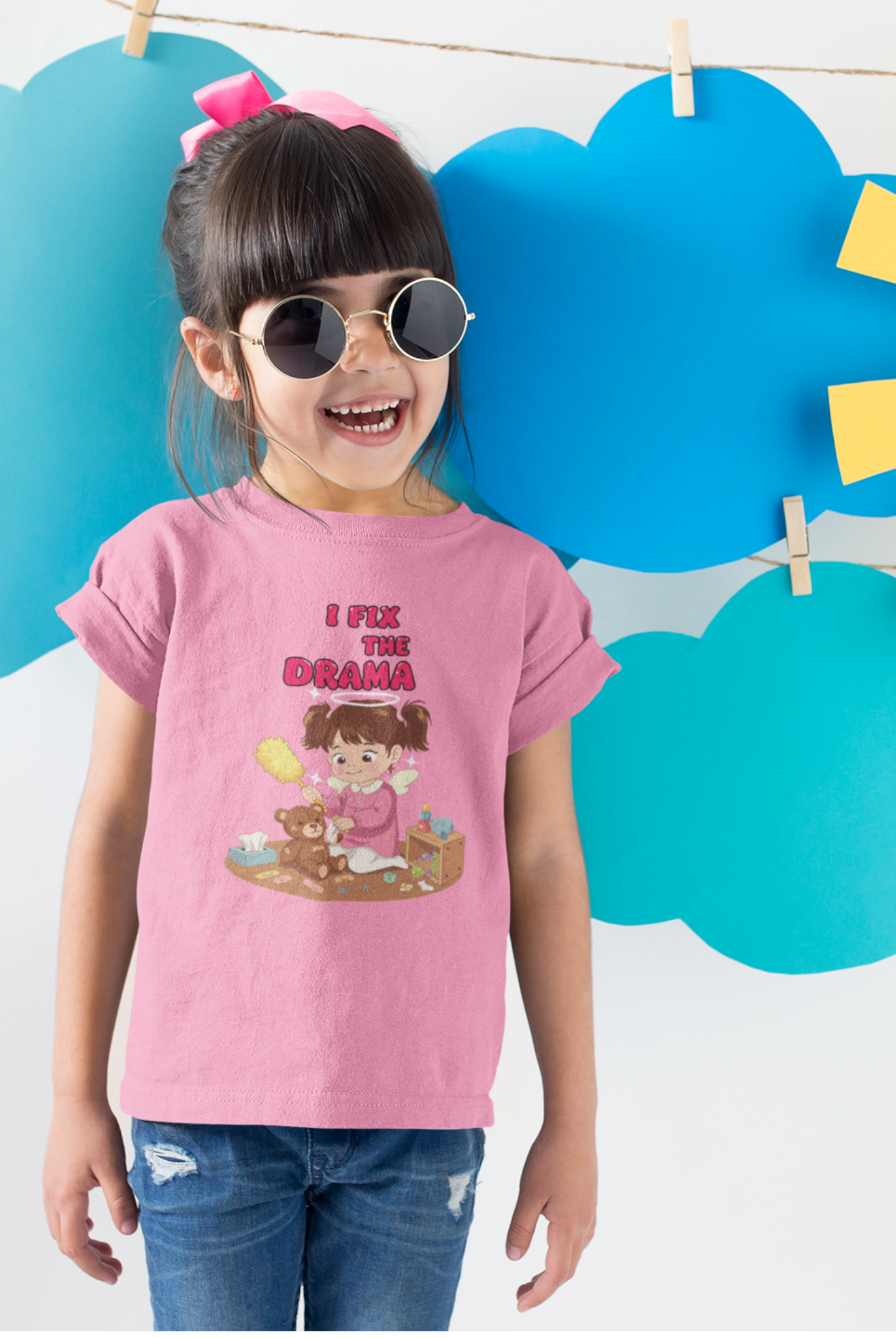 I Fix the Drama Kids’ T-Shirt – The Calm in the Chaos!
