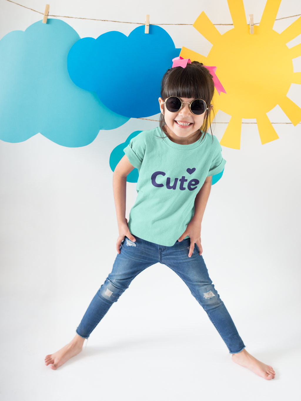 Cute Kids’ T-Shirt – Simple, Sweet & Full of Charm (Girls)