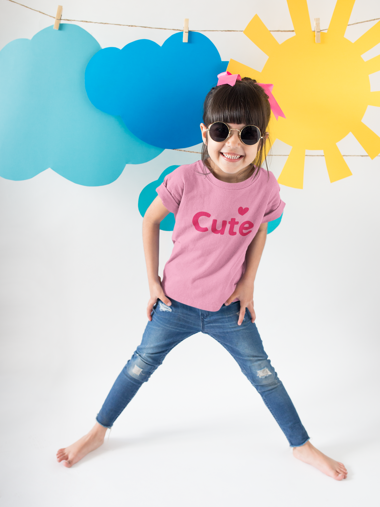Cute Kids’ T-Shirt – Simple, Sweet & Full of Charm (Girls)