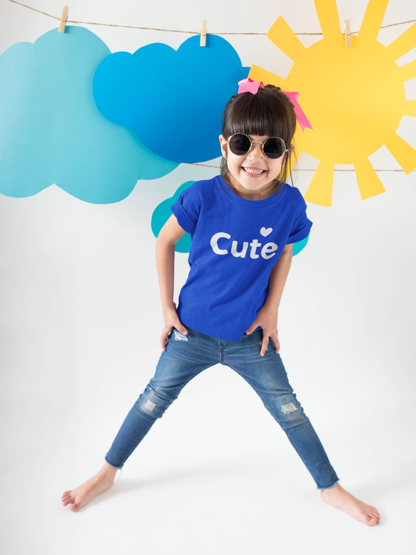 Cute Kids’ T-Shirt – Simple, Sweet & Full of Charm (Girls)