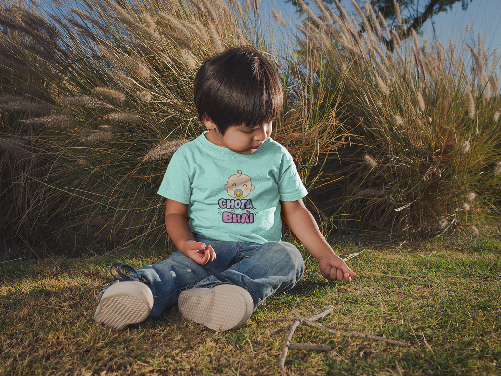 Chota Bhai Kids T-Shirt – Little Brother Vibes! (2–4 Years)