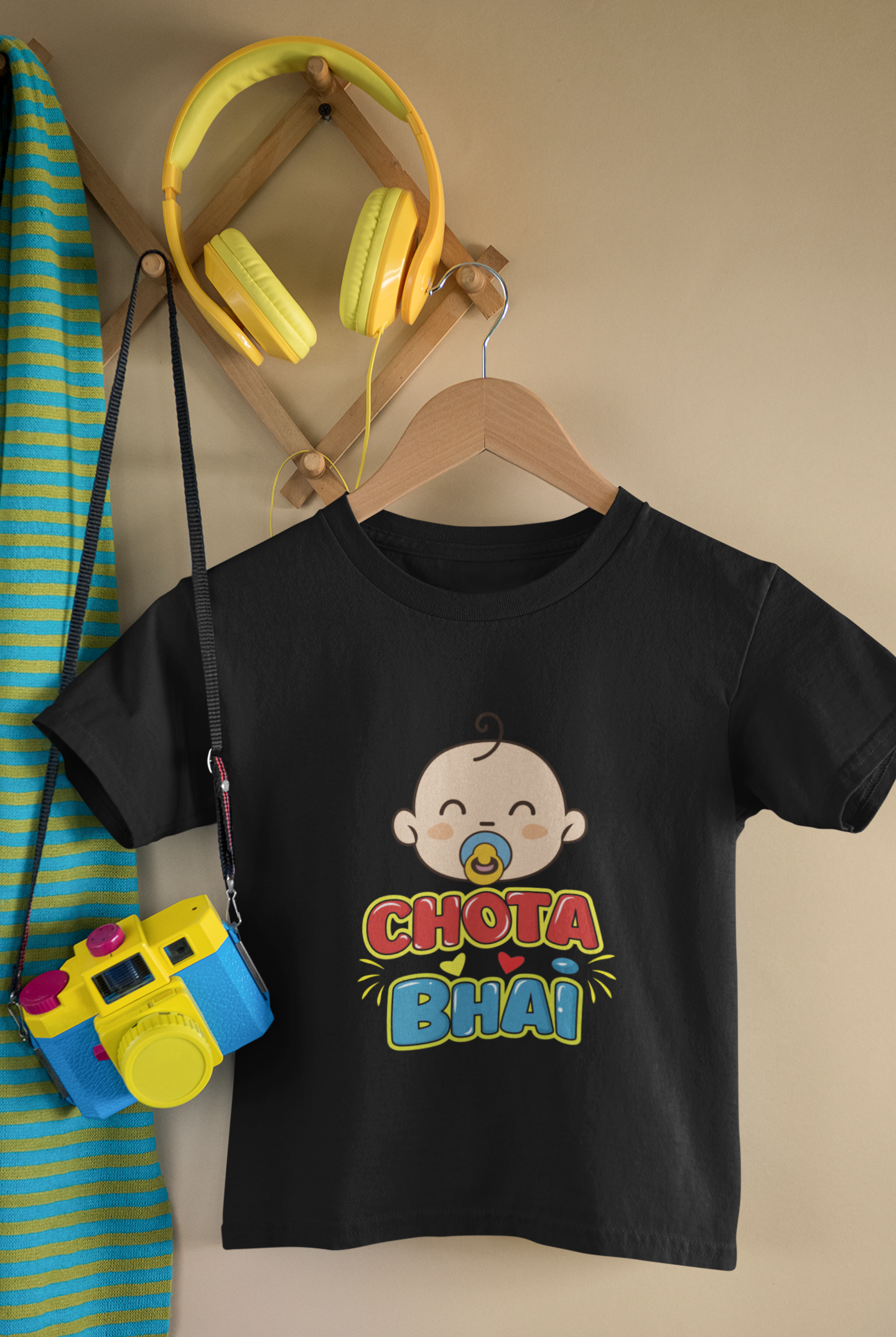Chota Bhai Kids T-Shirt – Little Brother Vibes! (2–4 Years)