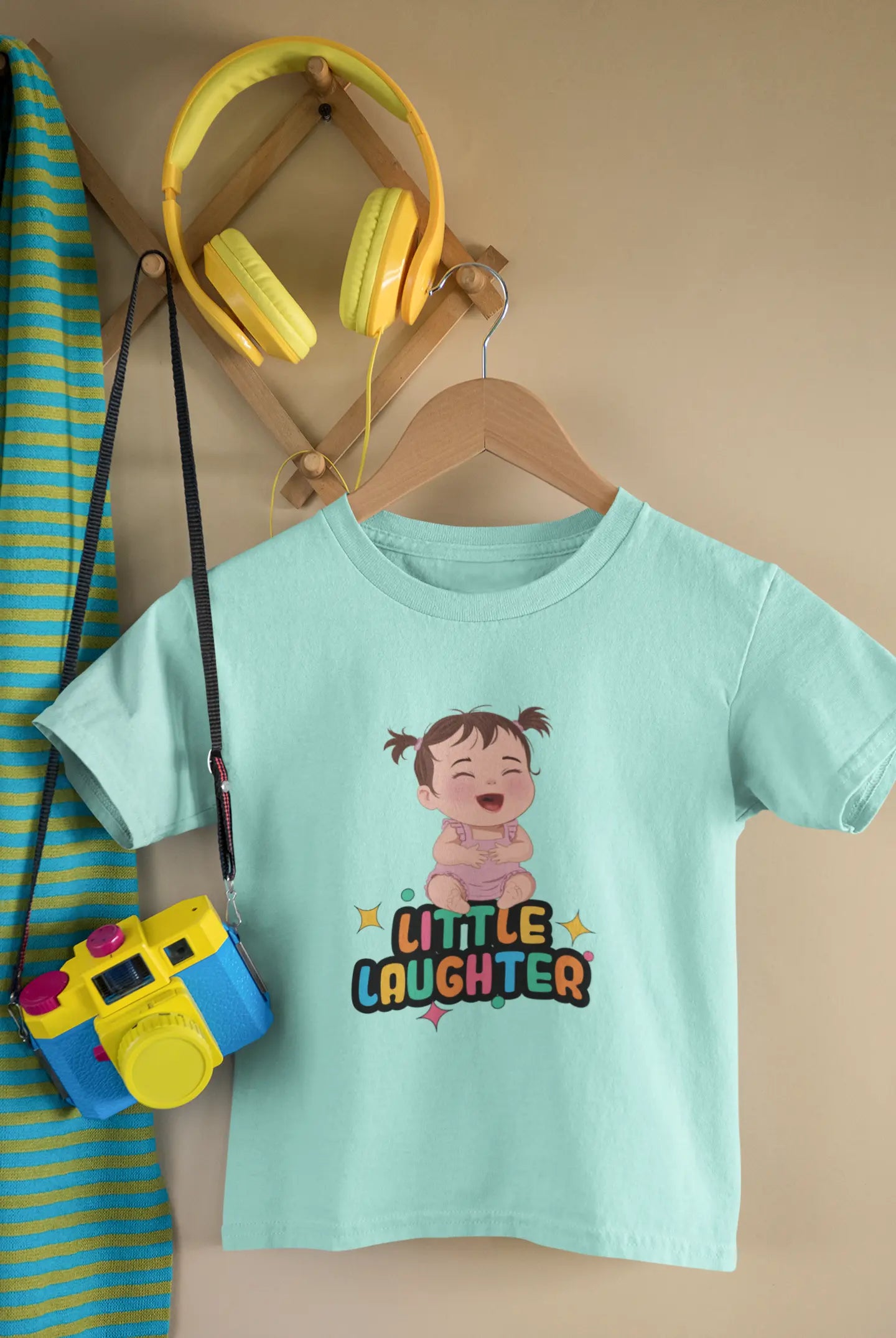 Little Laughter Girls T-Shirt – Cute & Comfy Cotton Tee