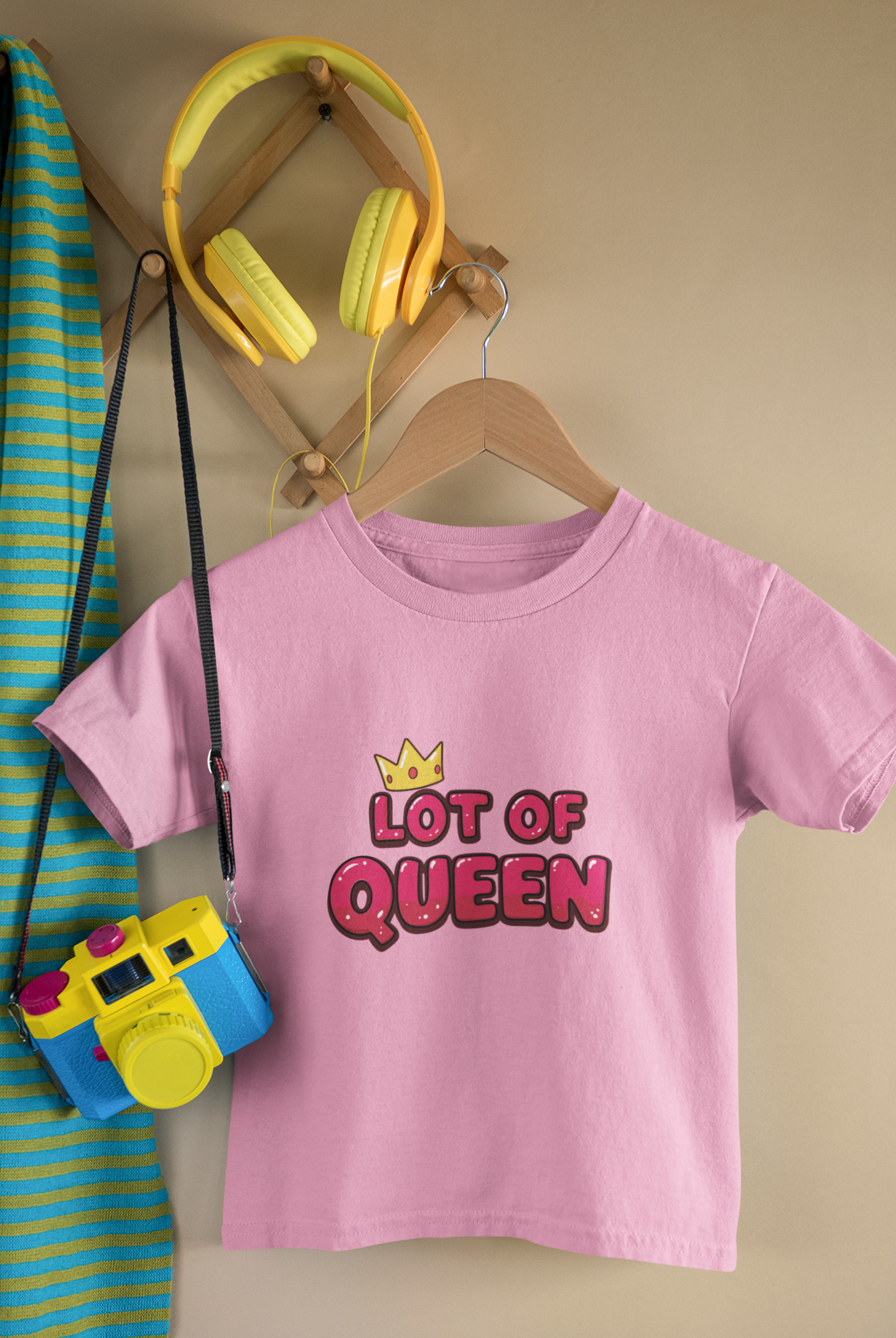 Lot of Queen Girls’ T-Shirt – Rule the Playground in Style