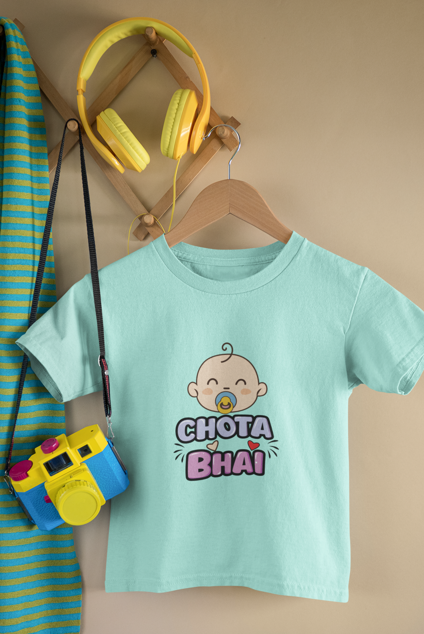 Chota Bhai Kids T-Shirt – Little Brother Vibes! (2–4 Years)