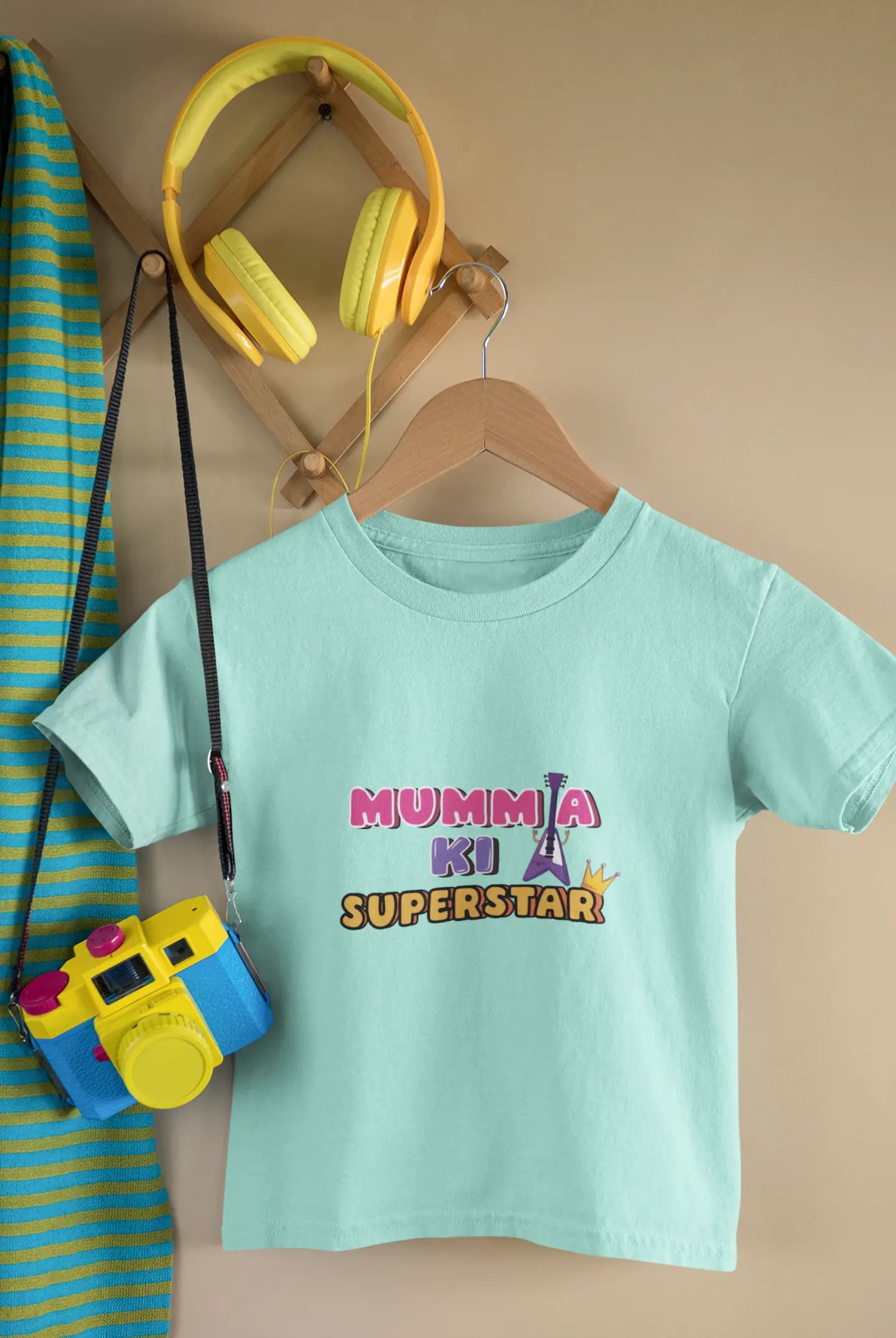 Mumma Ki Superstar – Fun & Comfy T-Shirt for Girls