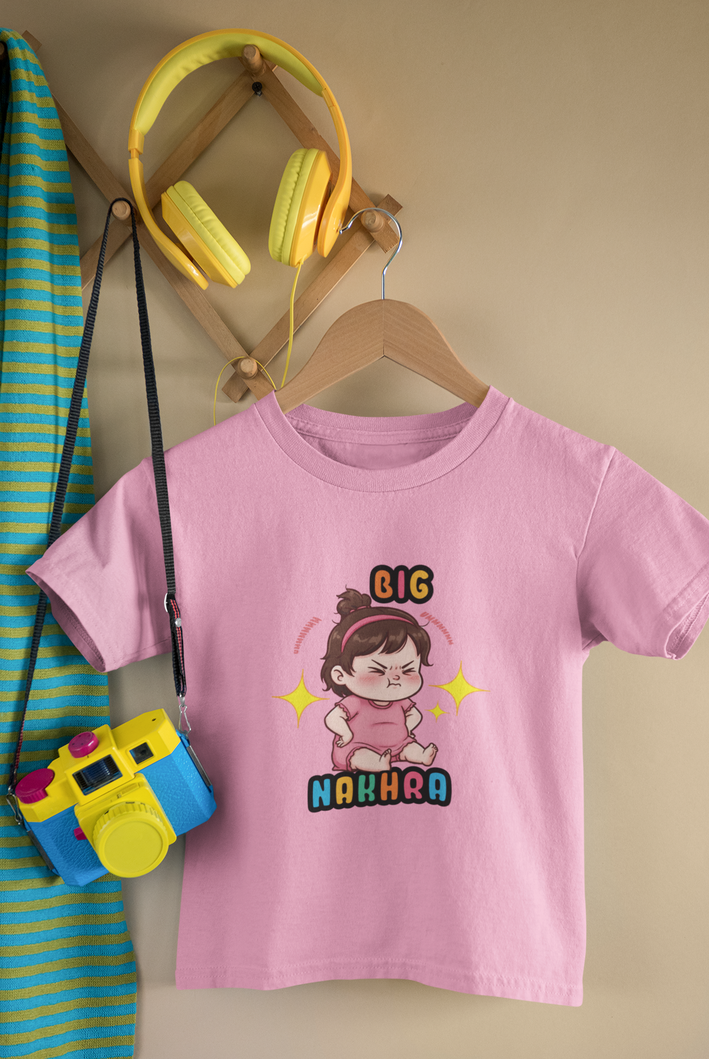 Big Nakhra Girls’ T-Shirt – Style, Sass & Sparkle