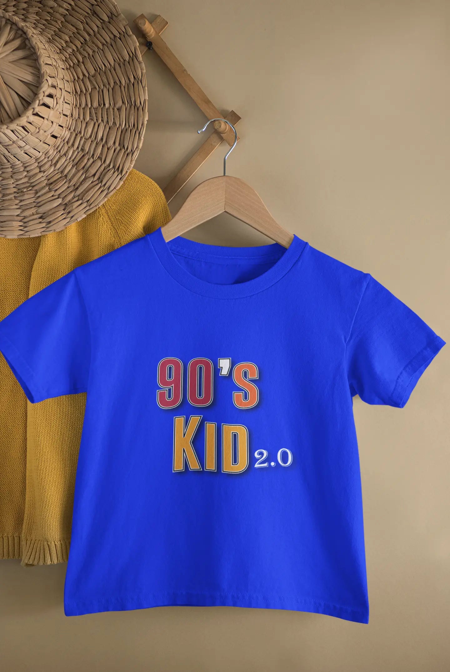 90’s Kid 2.0 – Retro Graphic T-Shirt for Toddlers (2–5 Yrs) (Boy)